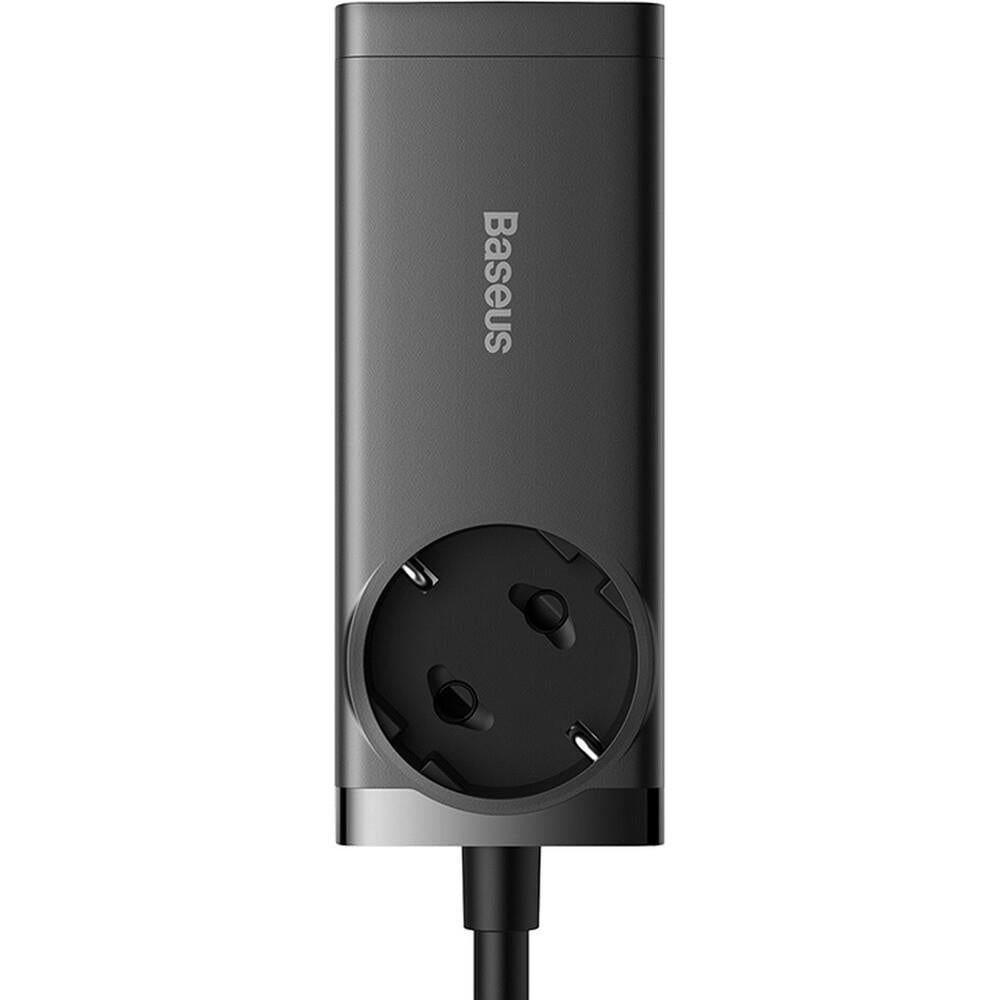 Nabíjecí stanice Baseus GaN3 Pro 100W 1xzásuvka, 2xUSB-C, 2xUSB černá