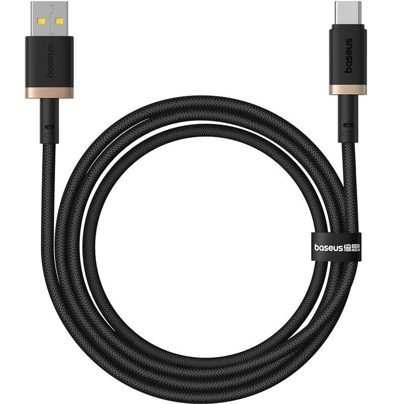 Kabel Baseus Dura USB/USB-C 60W černo zlatý