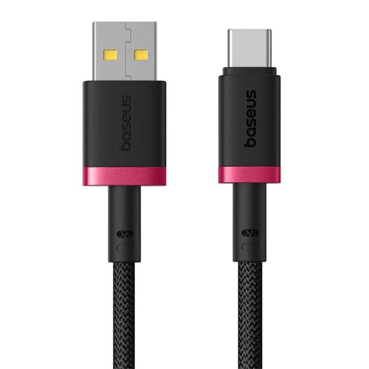 Kabel Baseus Dura USB/USB-C 60W červeno černý