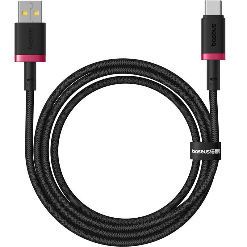 Kabel Baseus Dura USB/USB-C 60W červeno černý