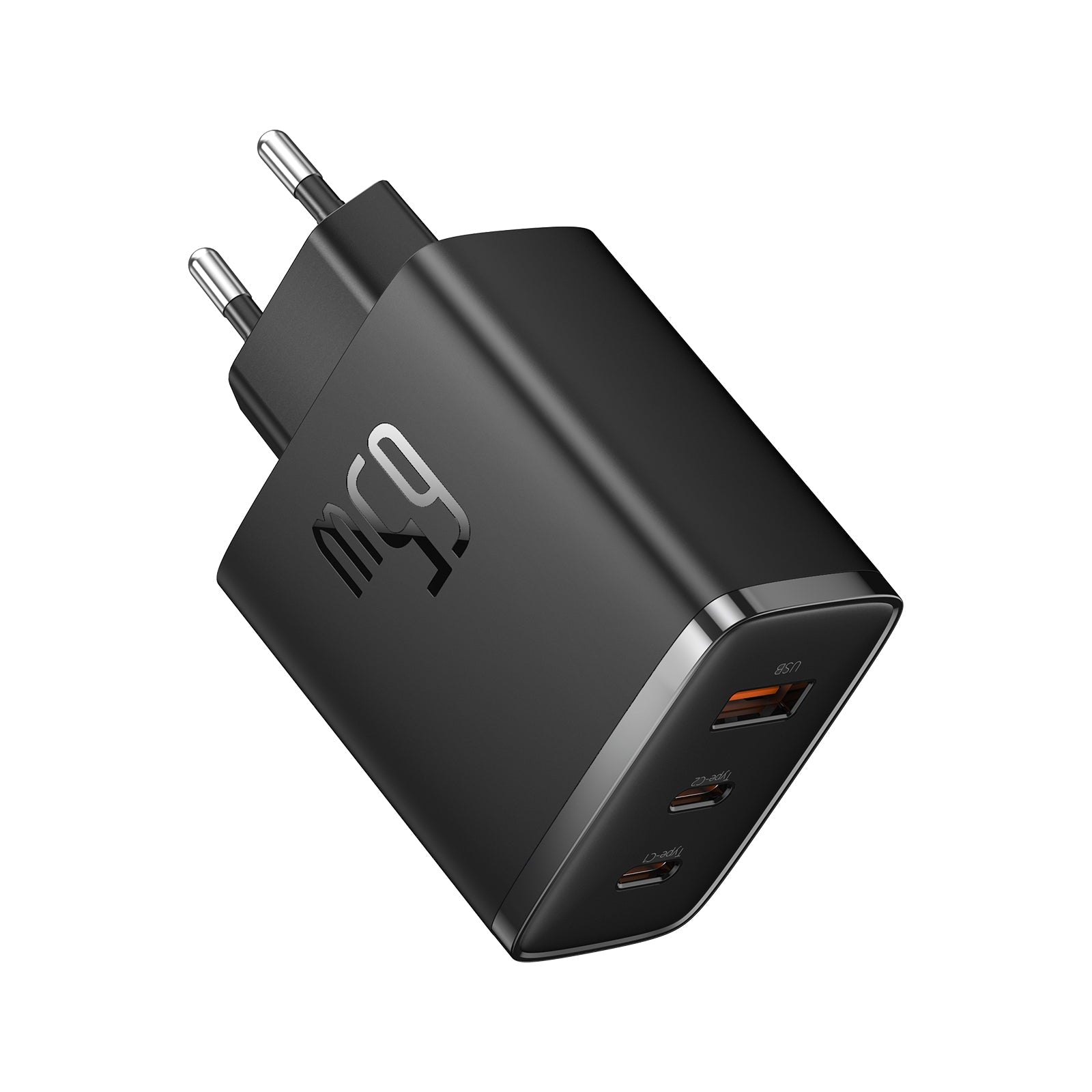 Nabíječka do sítě Baseus Cube Pro 65W, 2xUSB-C, 1xUSB černá