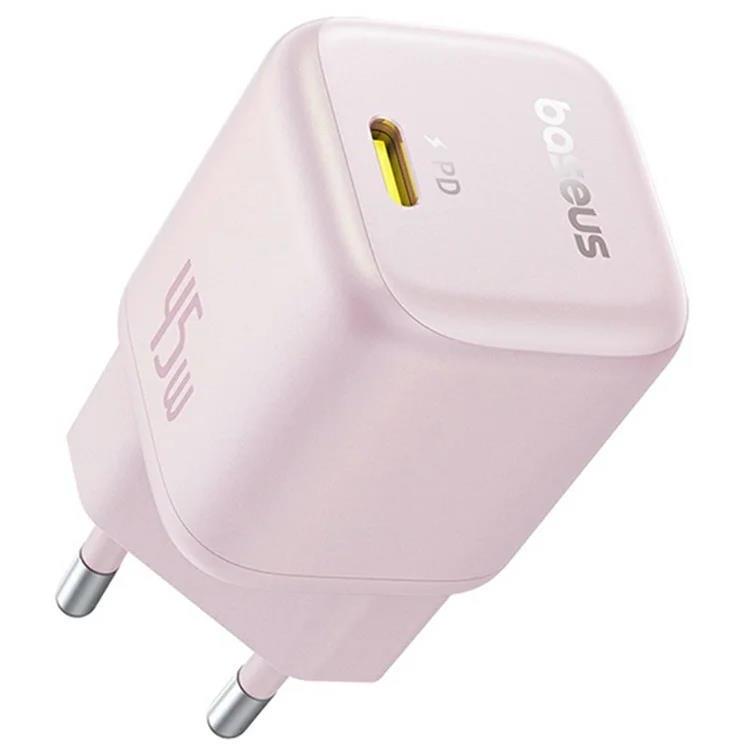 Baseus Nabíječka do sítě Baseus PicoGo 45W, 1xUSB-C růžová