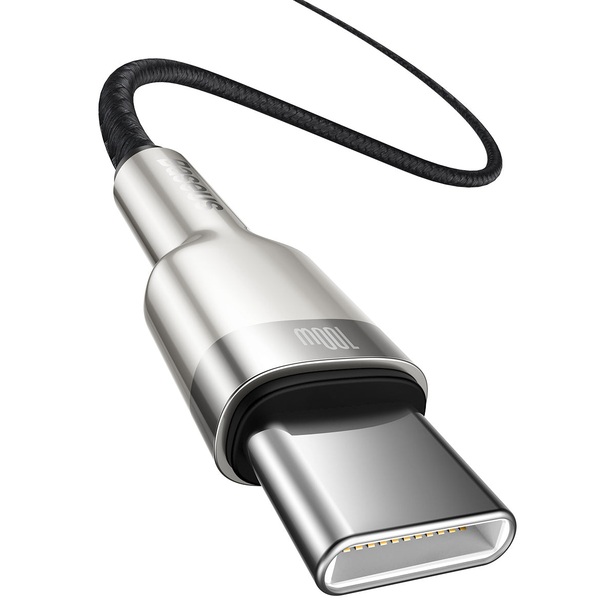 Kabel Baseus Cafule USB-C/USB-C 1m 100W černý