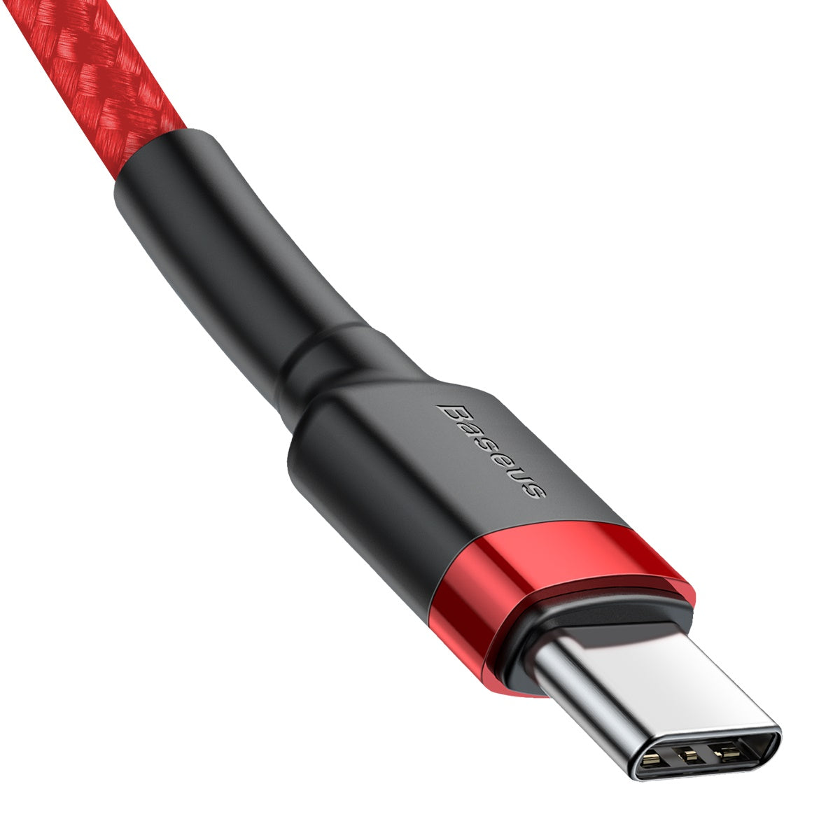 Kabel Baseus Cafule USB-C/USB-C 2m 60W červený