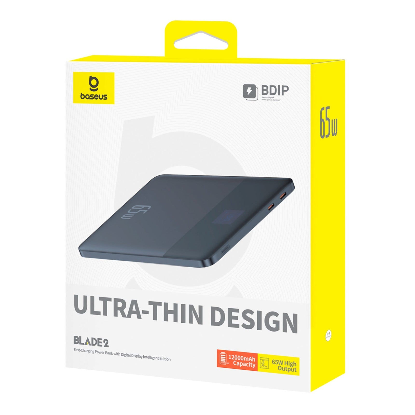 Powerbanka Baseus Blade2 12000mAh, 65W modrá