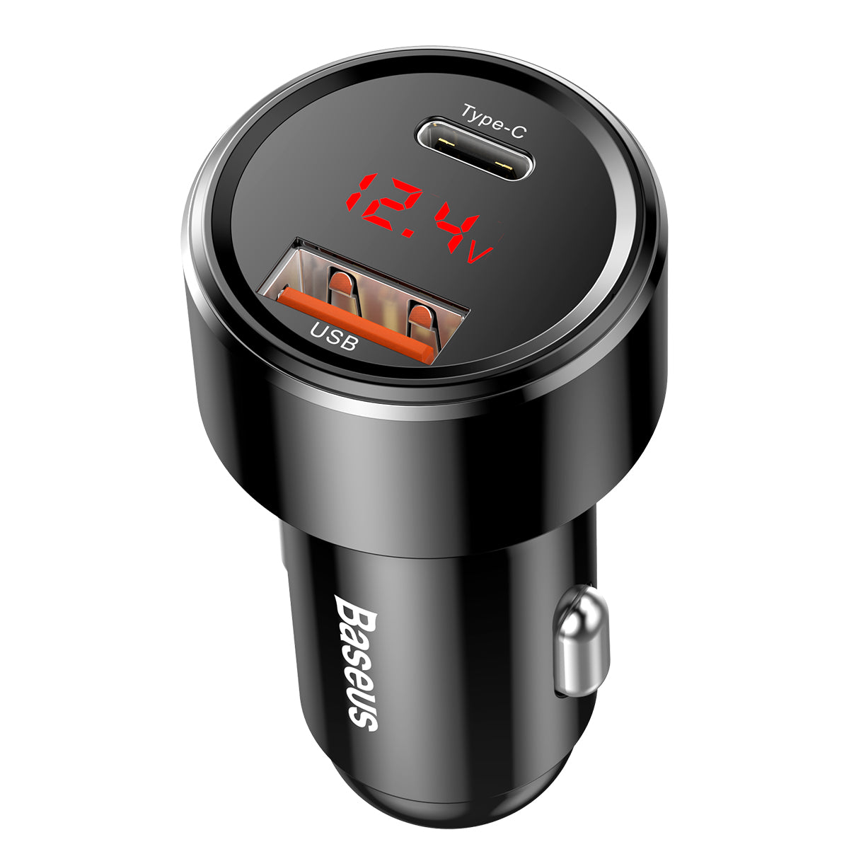 Baseus Nabíječka do auta Baseus Magic 45W 1x USB, 1xUSB-C černá