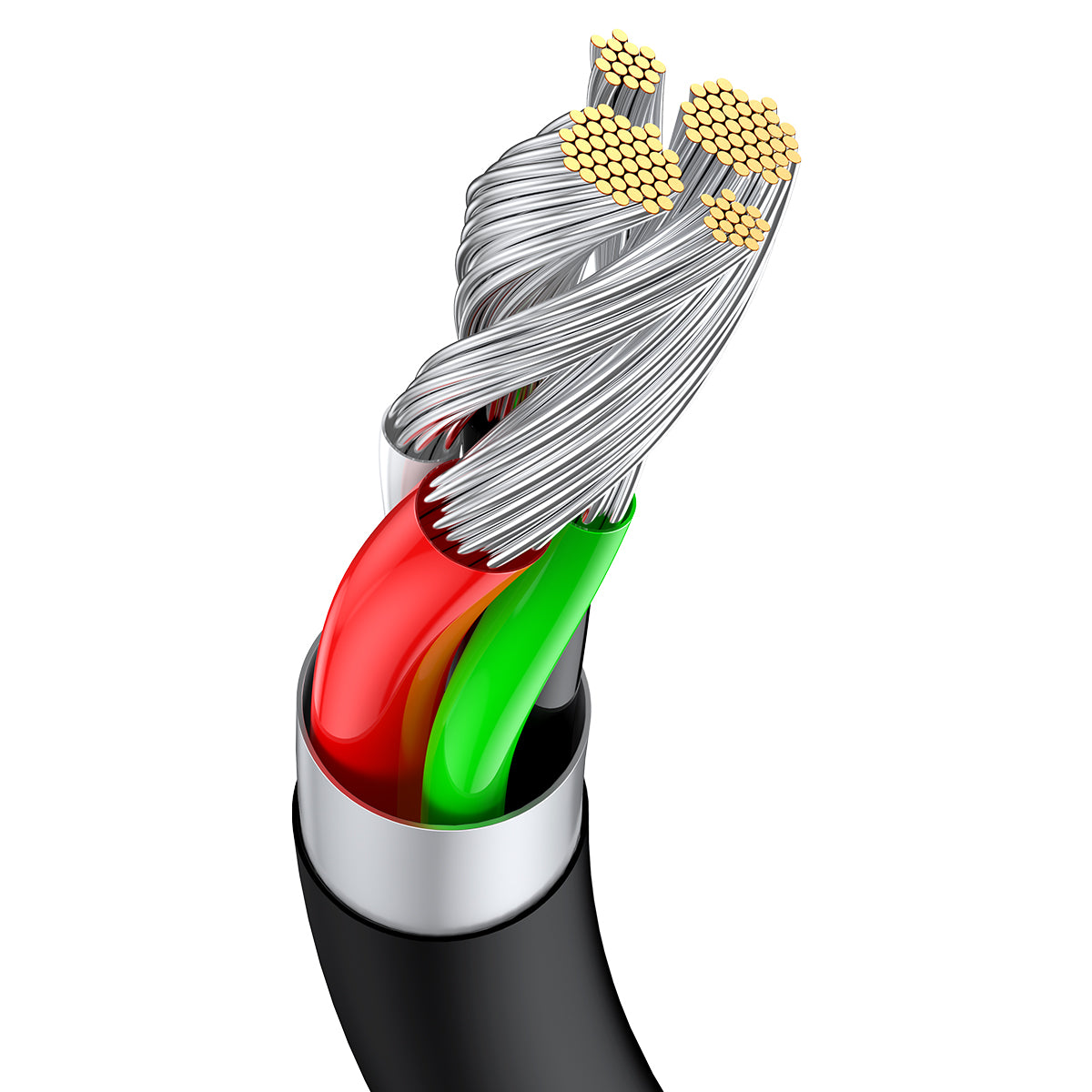 Kabel Baseus Superior USB/USB-C 1m 66W černý