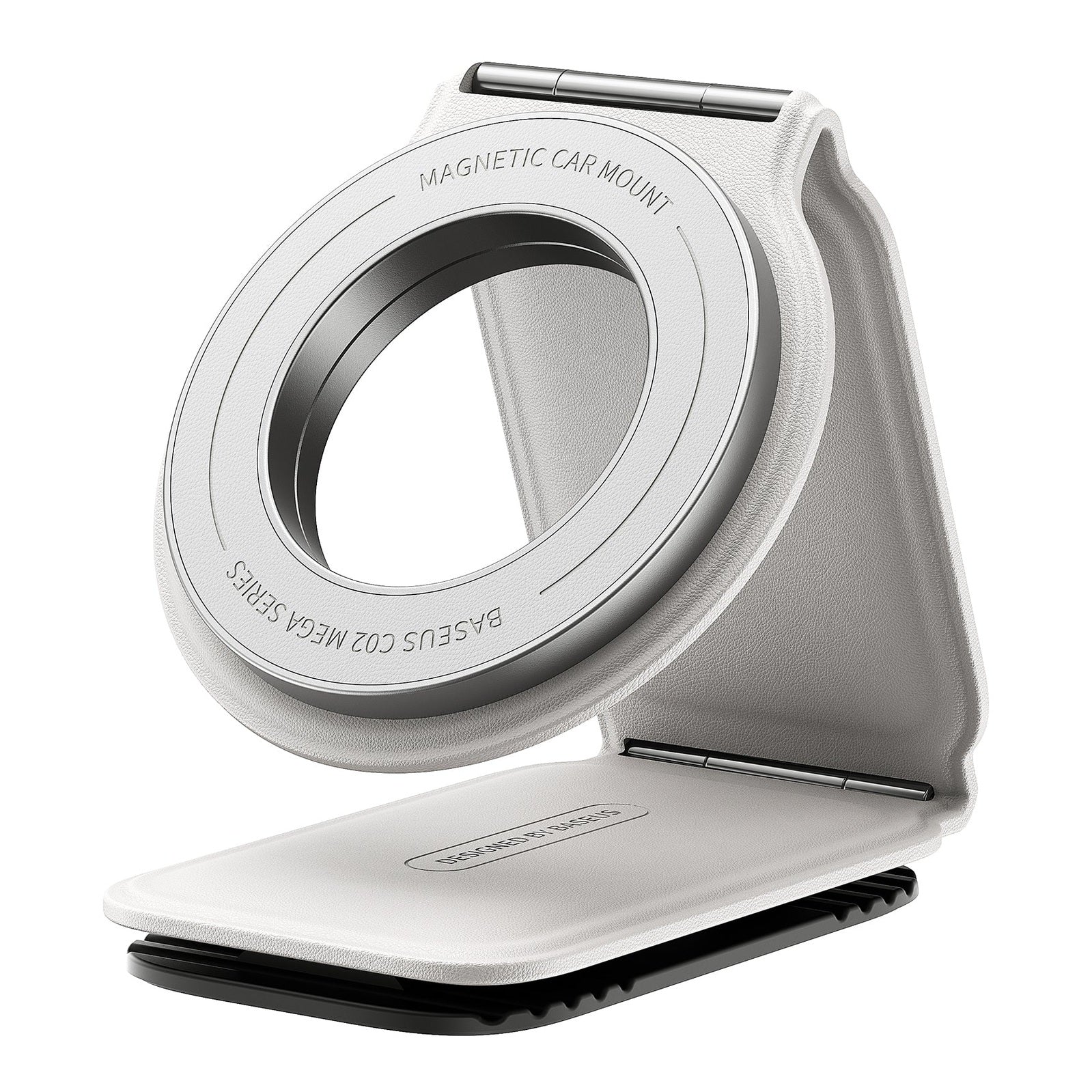 Držák do auta s magnetem Baseus C02 Prime Trip na palubní desku bílý