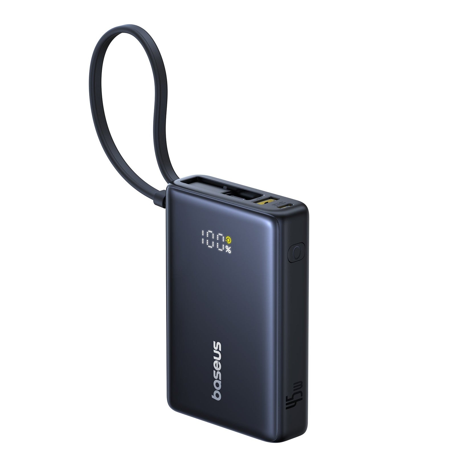 Powerbanka Baseus PicoGo 10000mAh, 45W, s kabelem USB-C černá