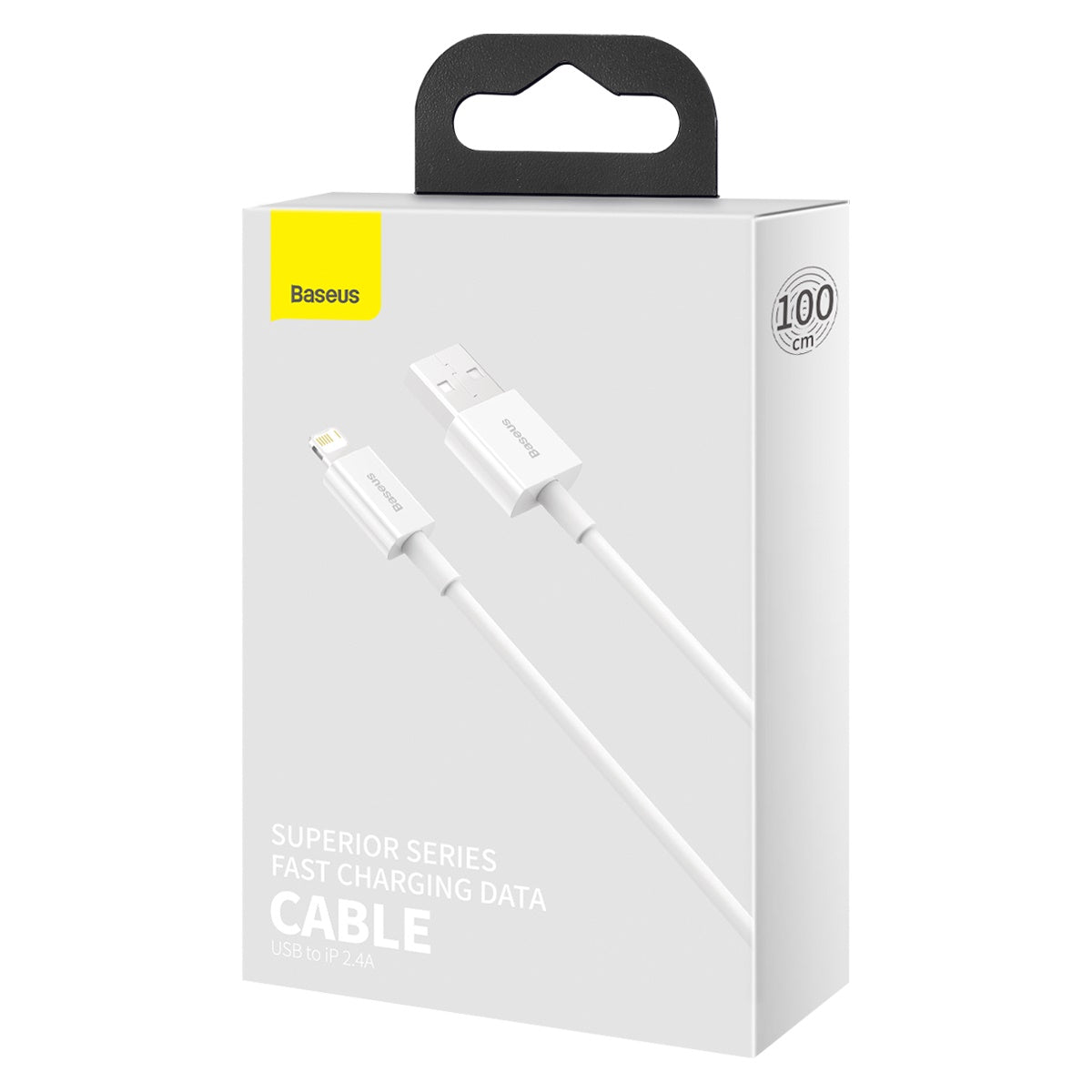 Kabel Baseus Superior USB/Lightning 1m 2,4A bílý