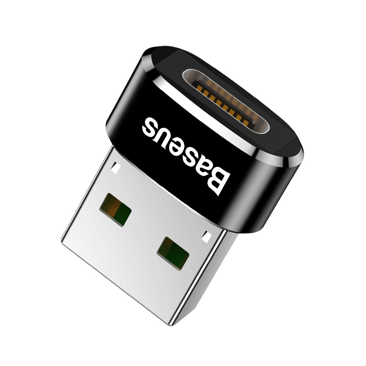 Adaptér Baseus Ingenuity Series Mini OTG USB 3.1/USB-C (M/F) černý