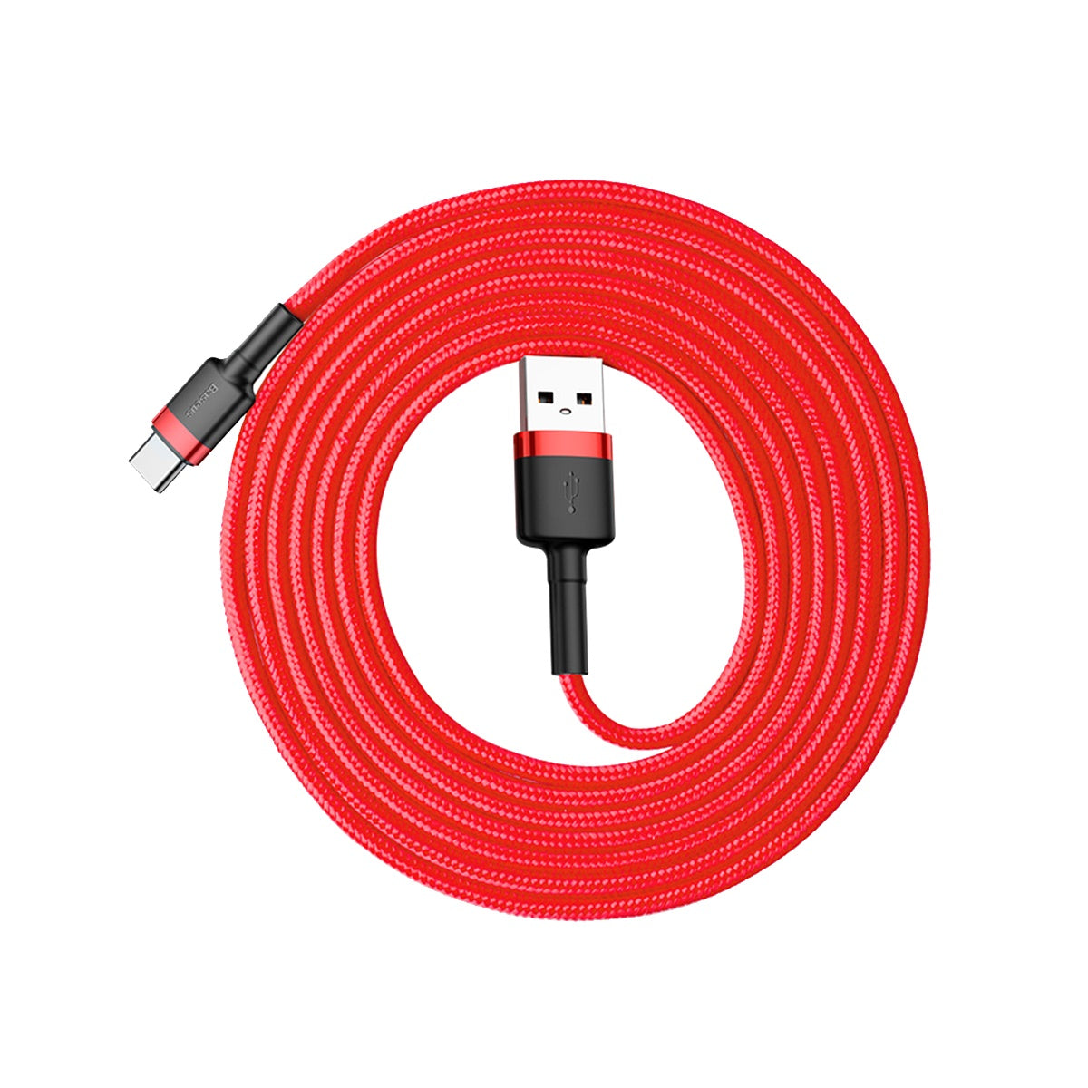 Kabel Baseus Cafule USB/USB-C 2m 2A červený