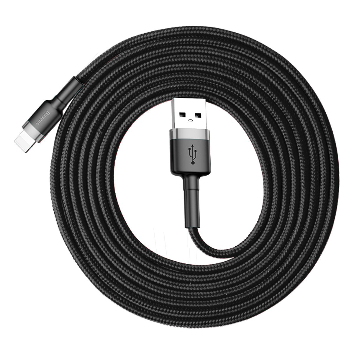Kabel Baseus Cafule USB/Lightning 2m 1,5A šedo-černý