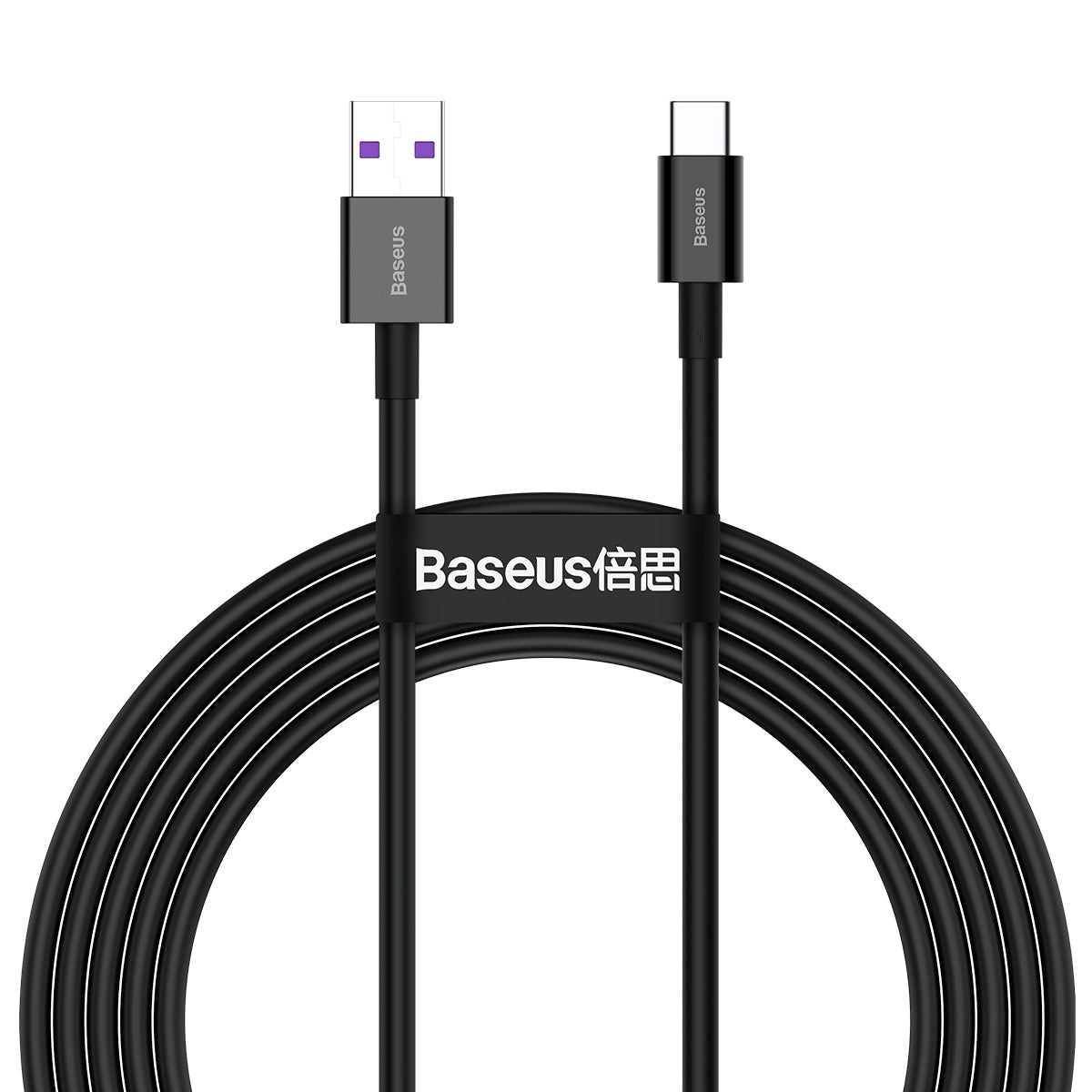 Kabel Baseus Superior USB/USB-C 2m 66W černý