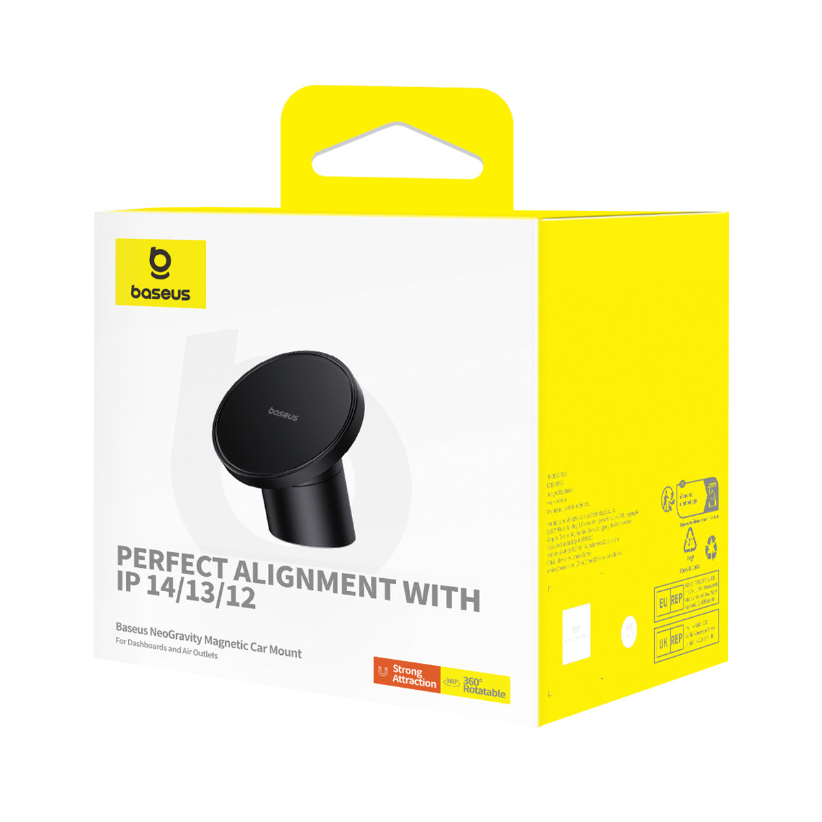 Držák do auta s magnetem Baseus NeoGravity do ventilační mřížky černý