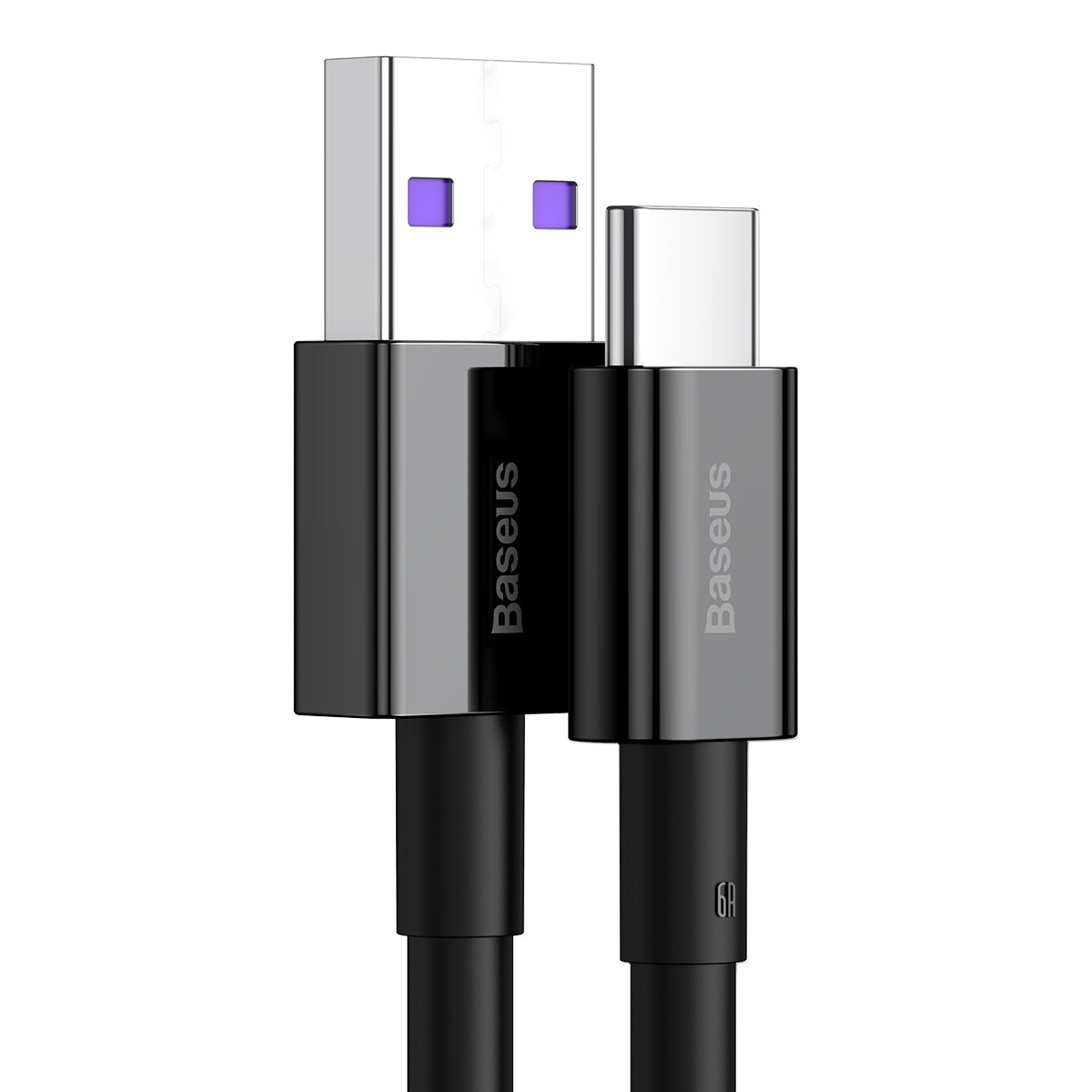 Kabel Baseus Superior USB/USB-C 1m 66W černý
