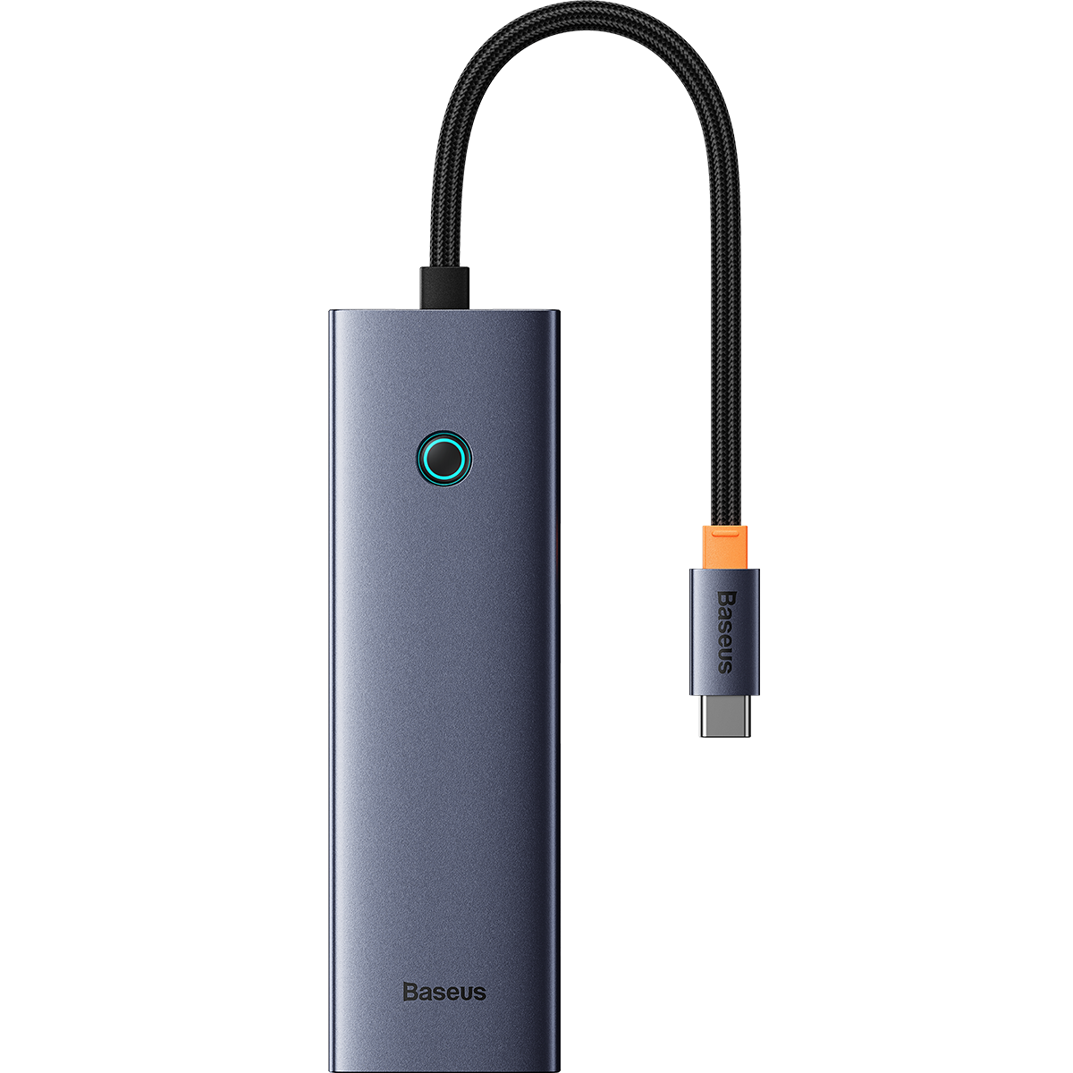 Dokovací stanice 6v1 Baseus Ultra Joy 100W 1xUSB-C, 3xUSB, 1xHDMI, 1xRJ45 šedá