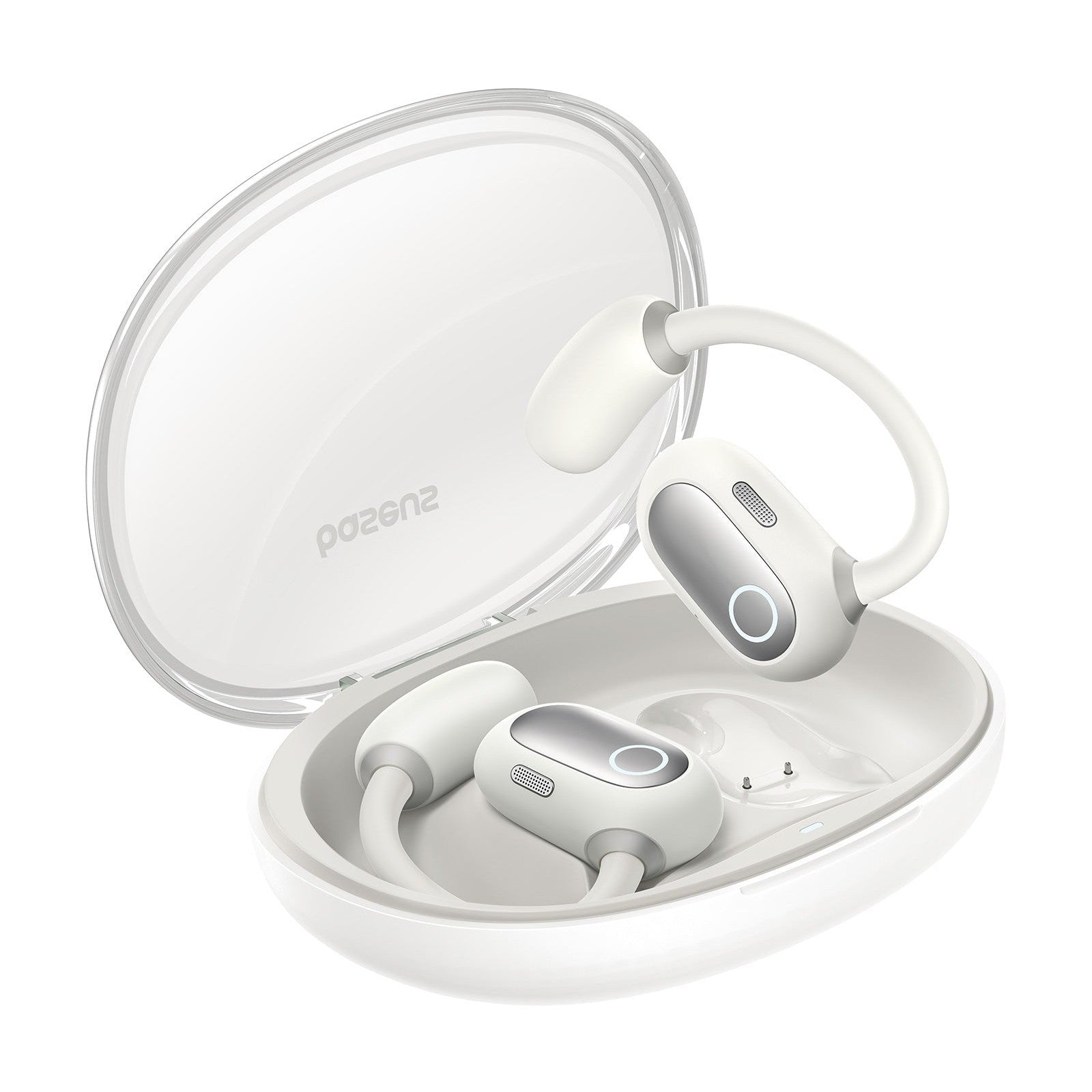 Bluetooth sluchátka Baseus Eli Sport 1 Open-Ear TWS Stellar White