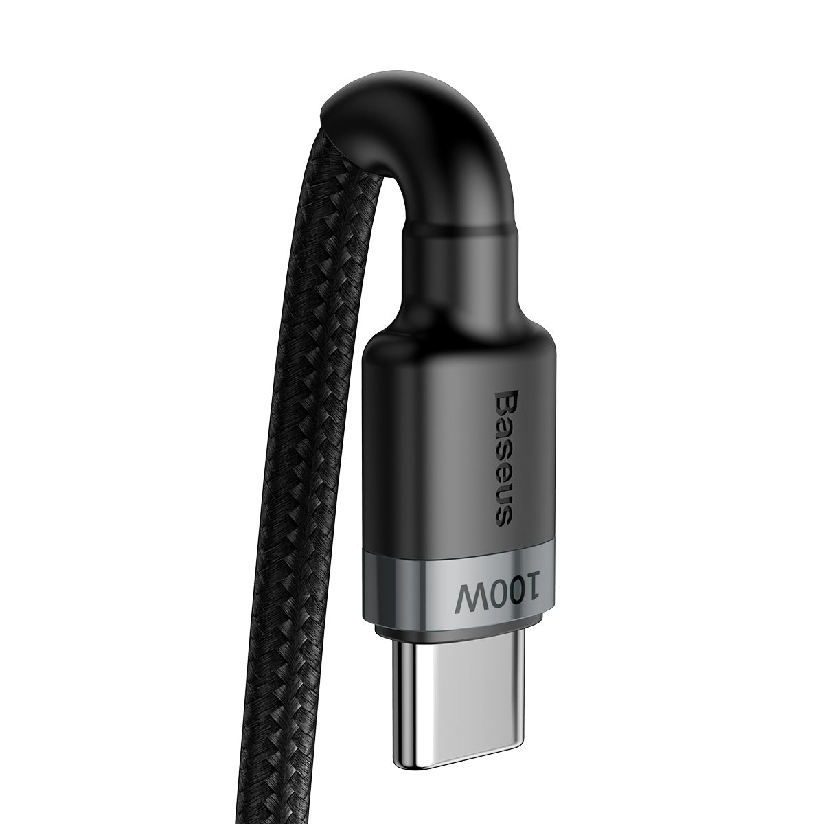 Kabel Baseus Cafule USB-C/USB-C 2m 100W šedo-černý