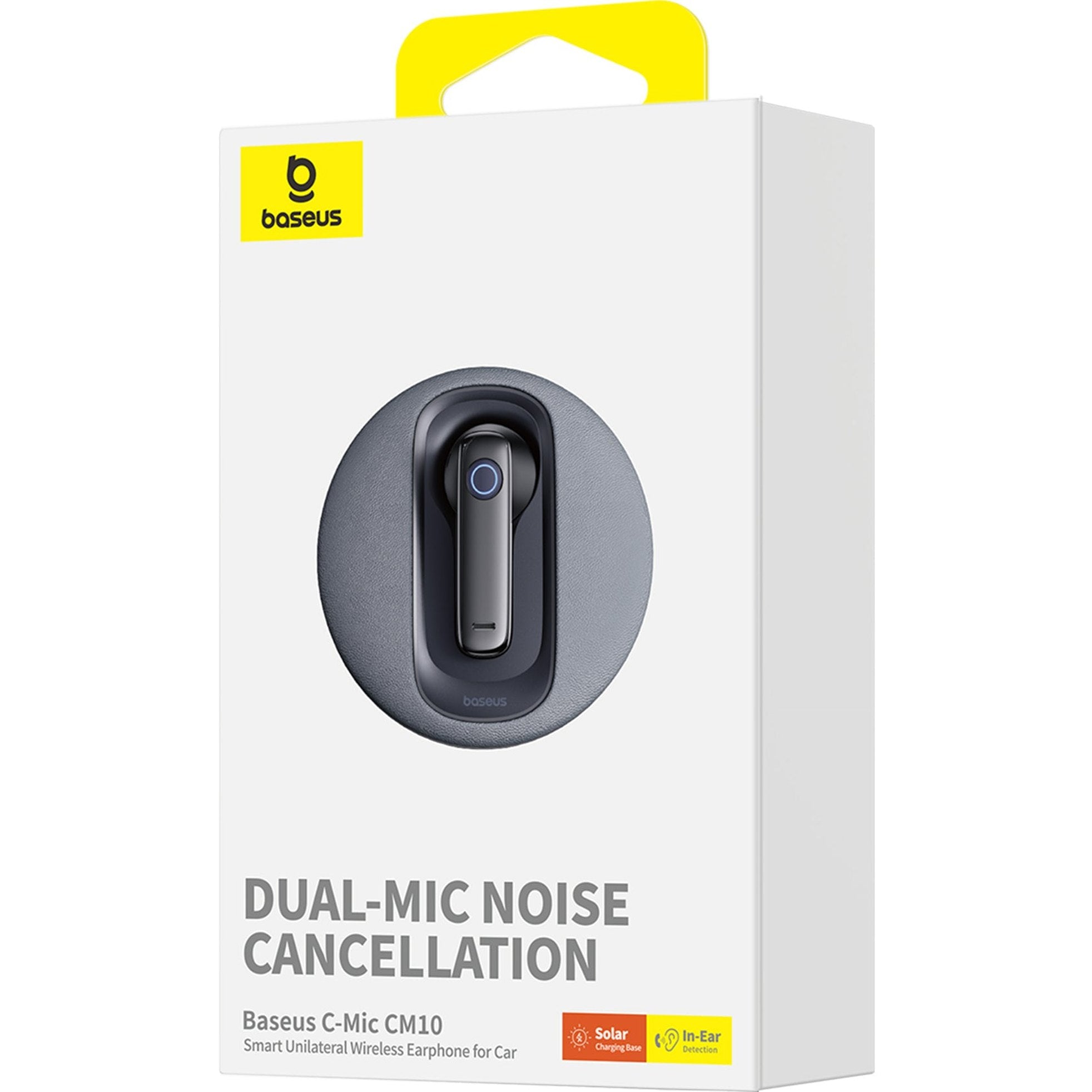 Bluetooth sluchátko se solárním nabíjením Baseus Bowie CM10 černé