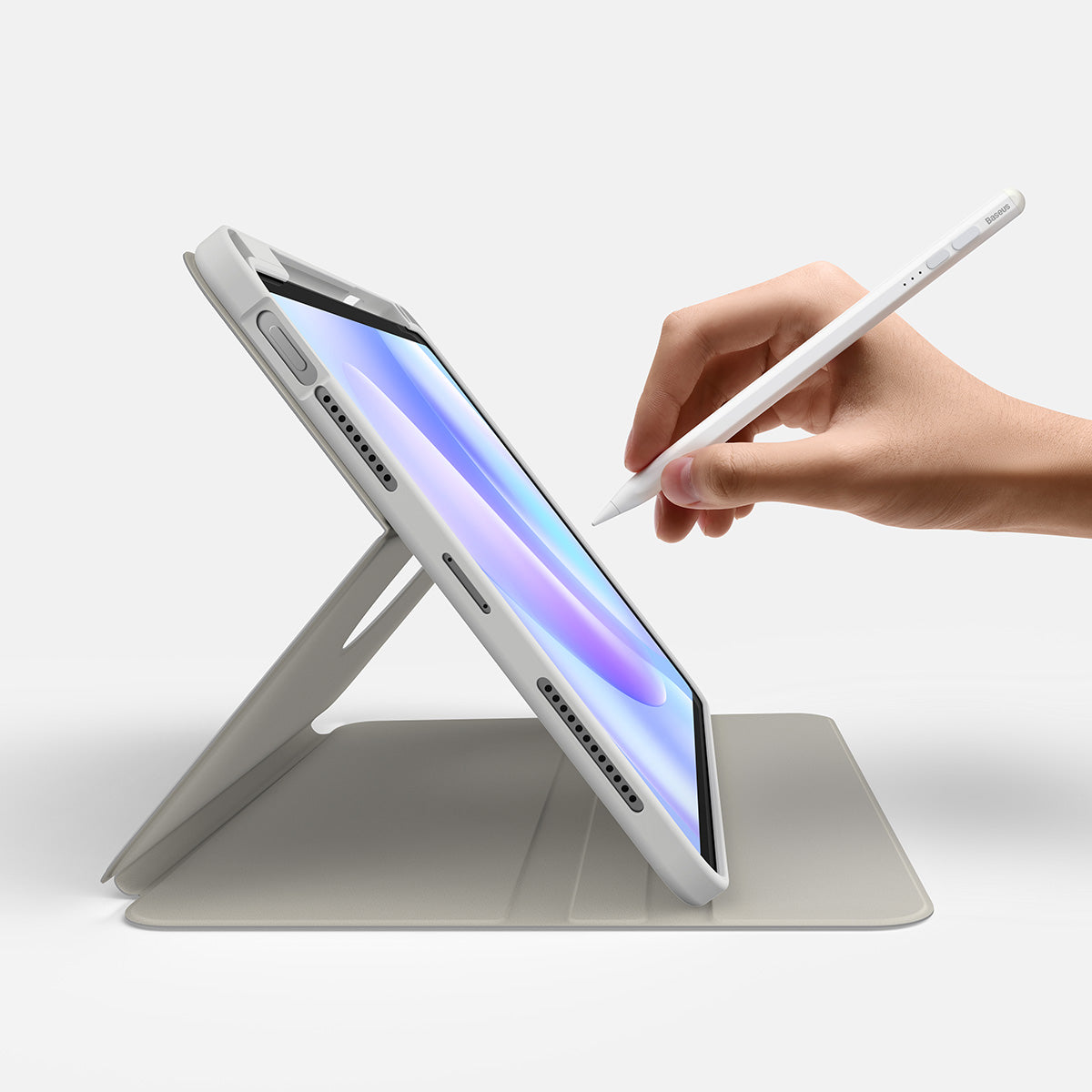 Flipové pouzdro Baseus Minimalist Series pro Apple iPad Pro 11"/iPad Air4/Air5 10,9" šedé