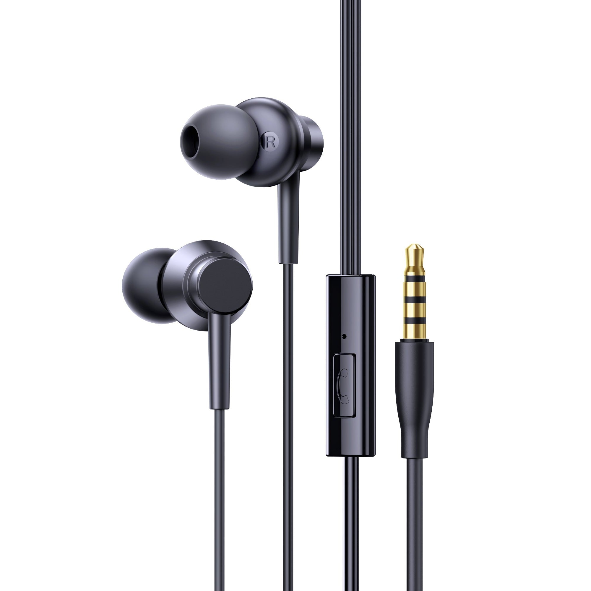 Sluchátka s mikrofonem Baseus Encok HZ11 3,5mm černá