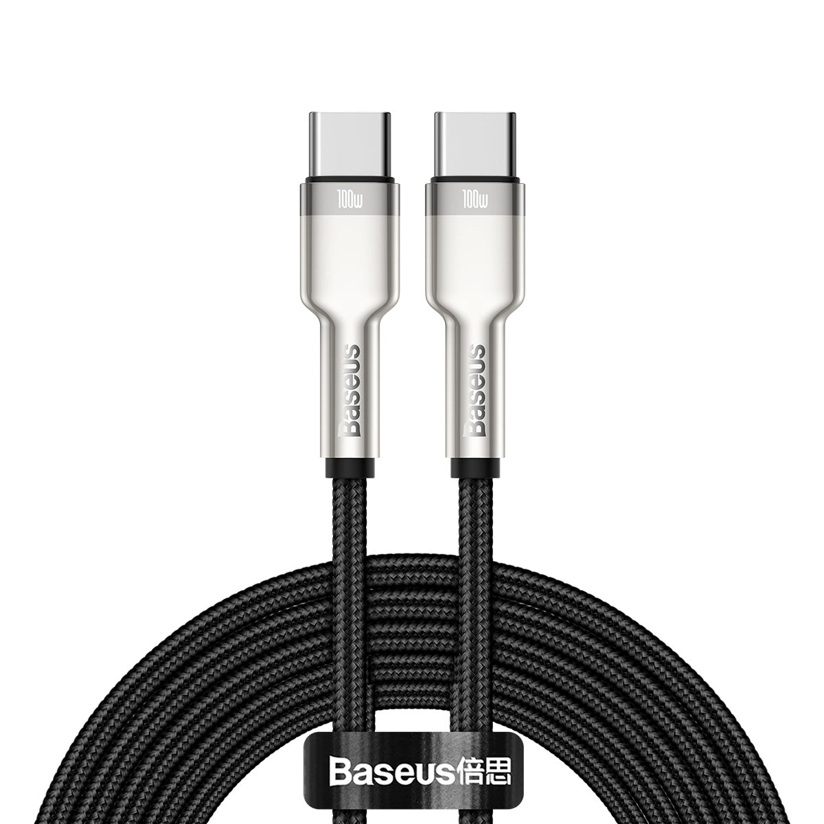 Kabel Baseus Cafule USB-C/USB-C 2m 100W černý