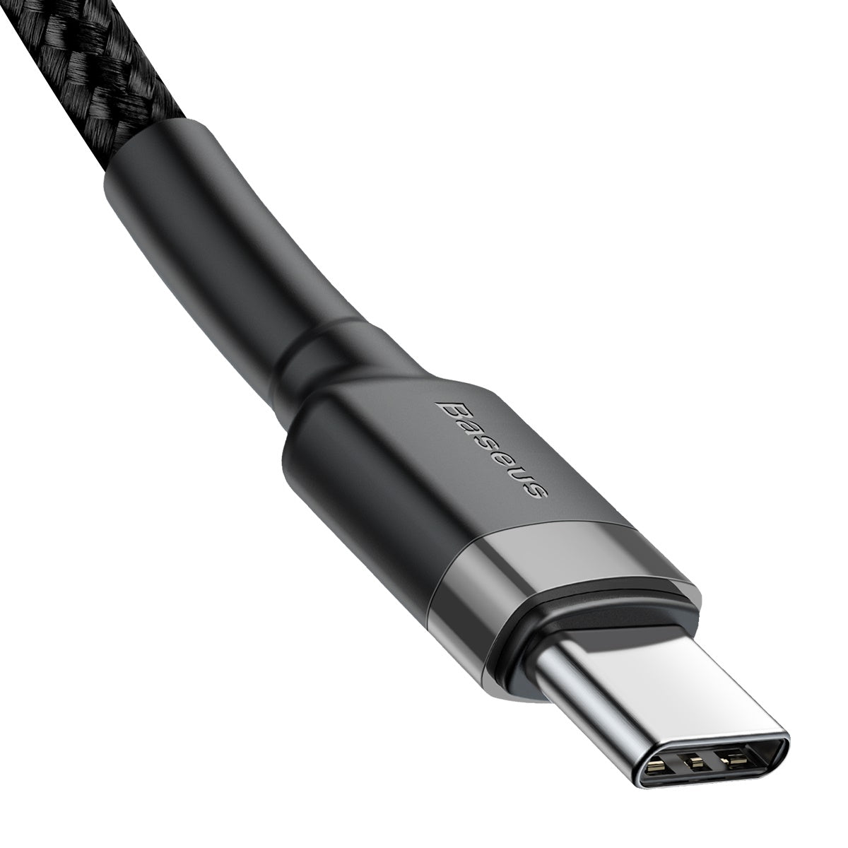 Kabel Baseus Cafule USB-C/USB-C 2m 60W šedo-černý