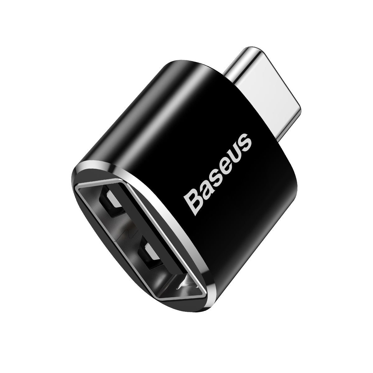 Adaptér Baseus z USB na USB-C černý