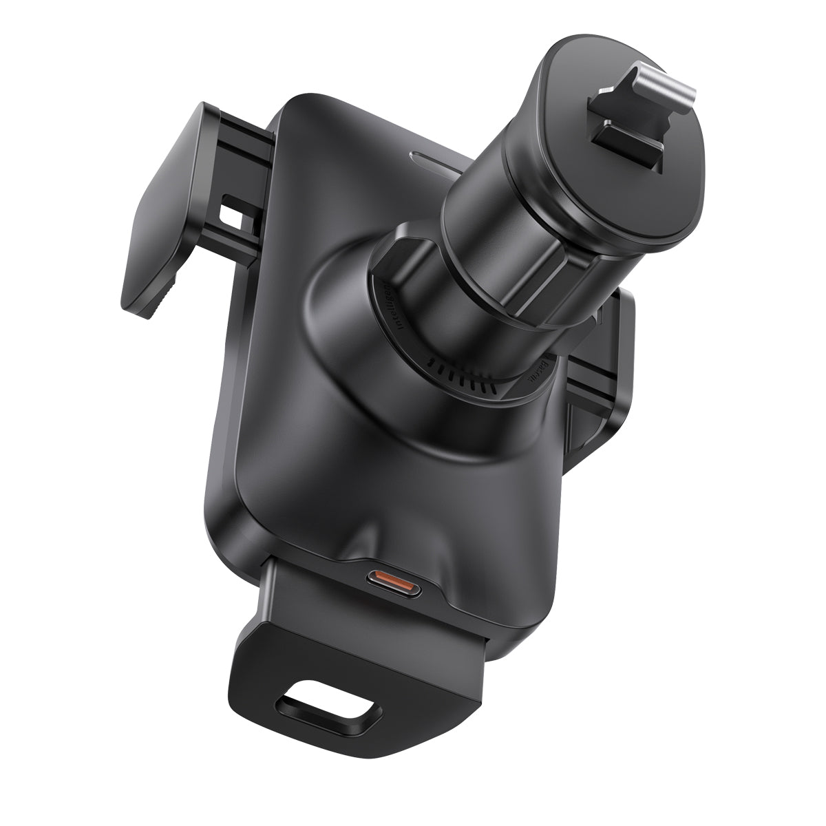 Držák do auta s bezdrátovým nabíjením Baseus Wisdom Auto Alignment do ventilační mřížky černý