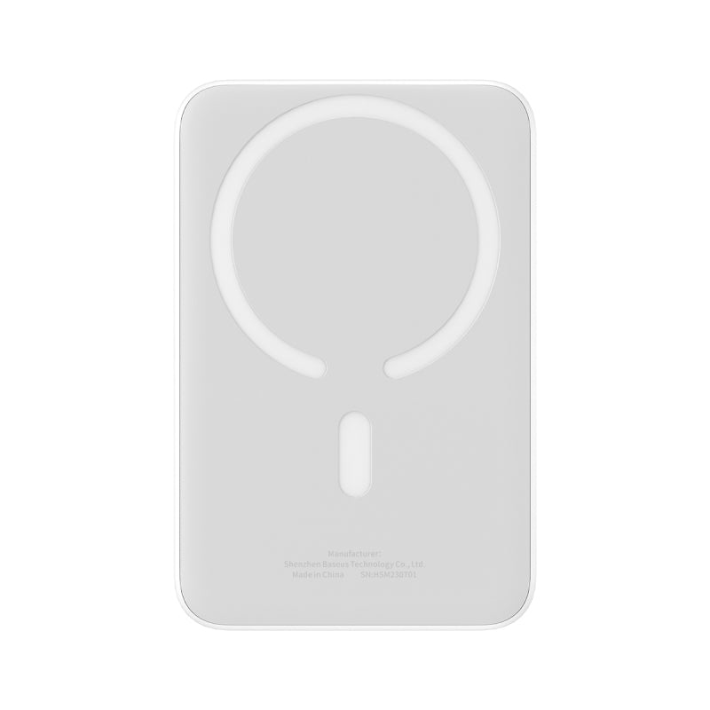 Bezdrátová powerbanka Baseus Magnetic Mini Air 10000mAh, 20W bílá