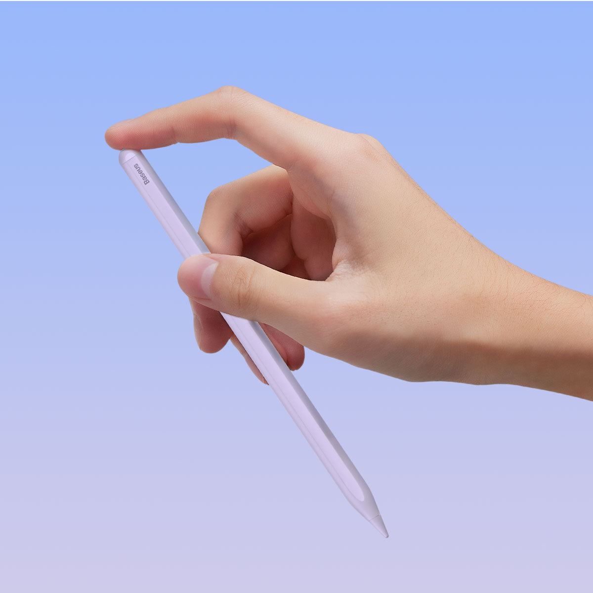 Stylus Baseus Smooth Writing 2 s bezdrátovým nabíjením (aktivní bezdrátová verze) fialový