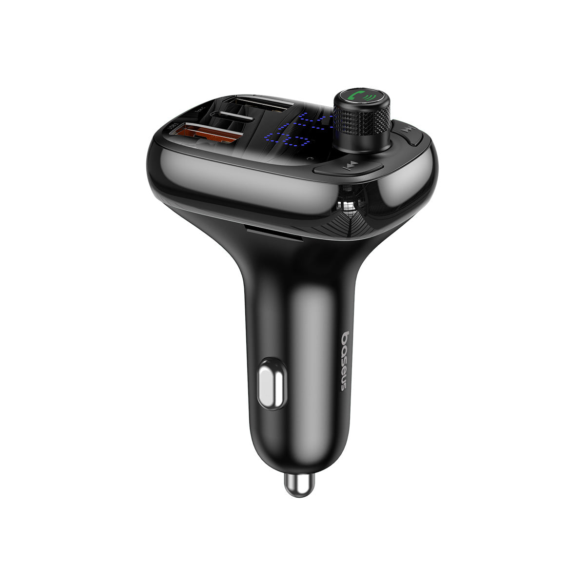 FM vysílač Baseus S13 ve tvaru T černý