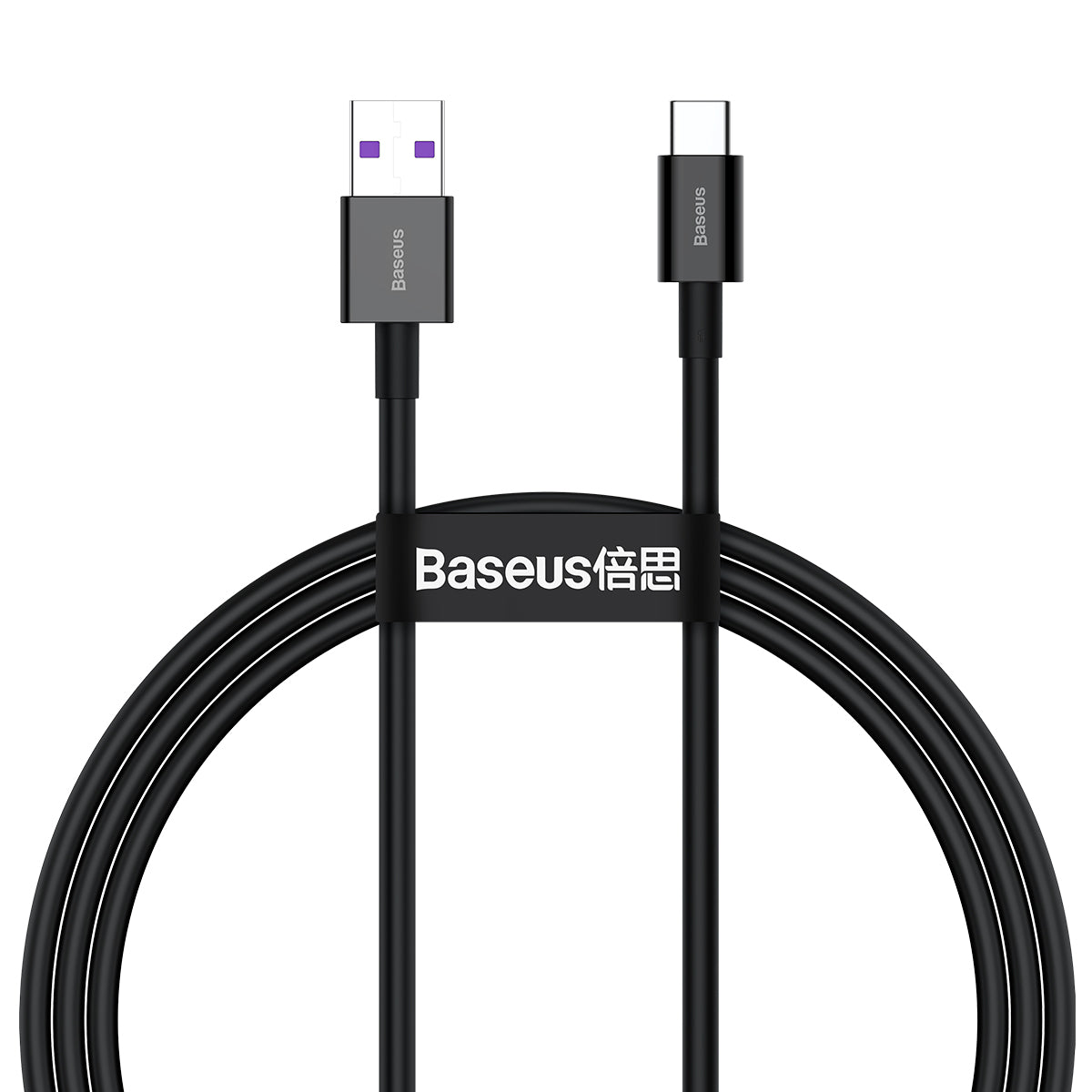 Kabel Baseus Superior USB/USB-C 1m 66W černý