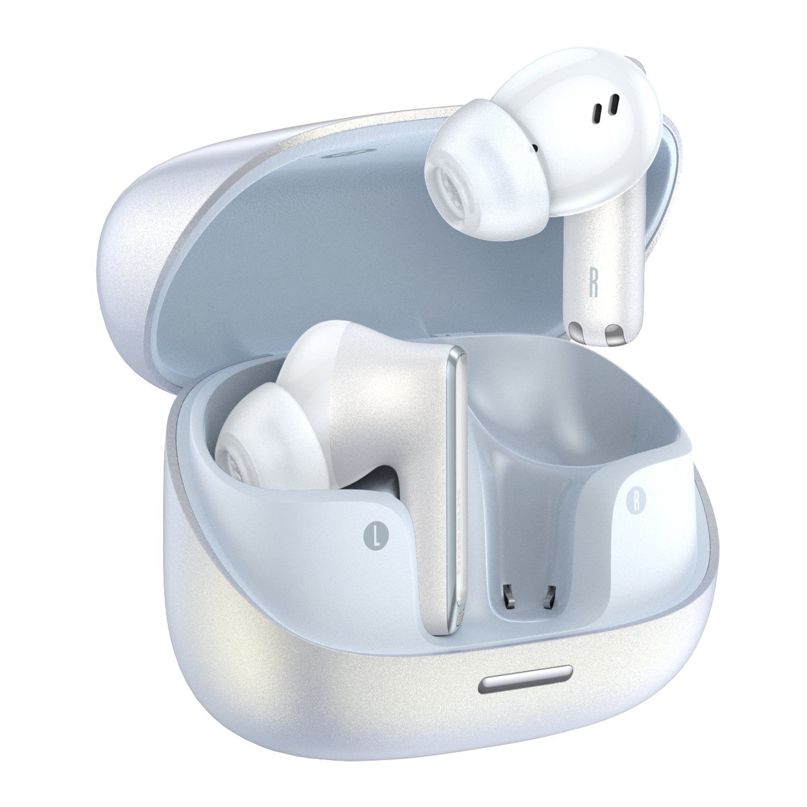 Bluetooth sluchátka Baseus Bowie M2s Pro bílá