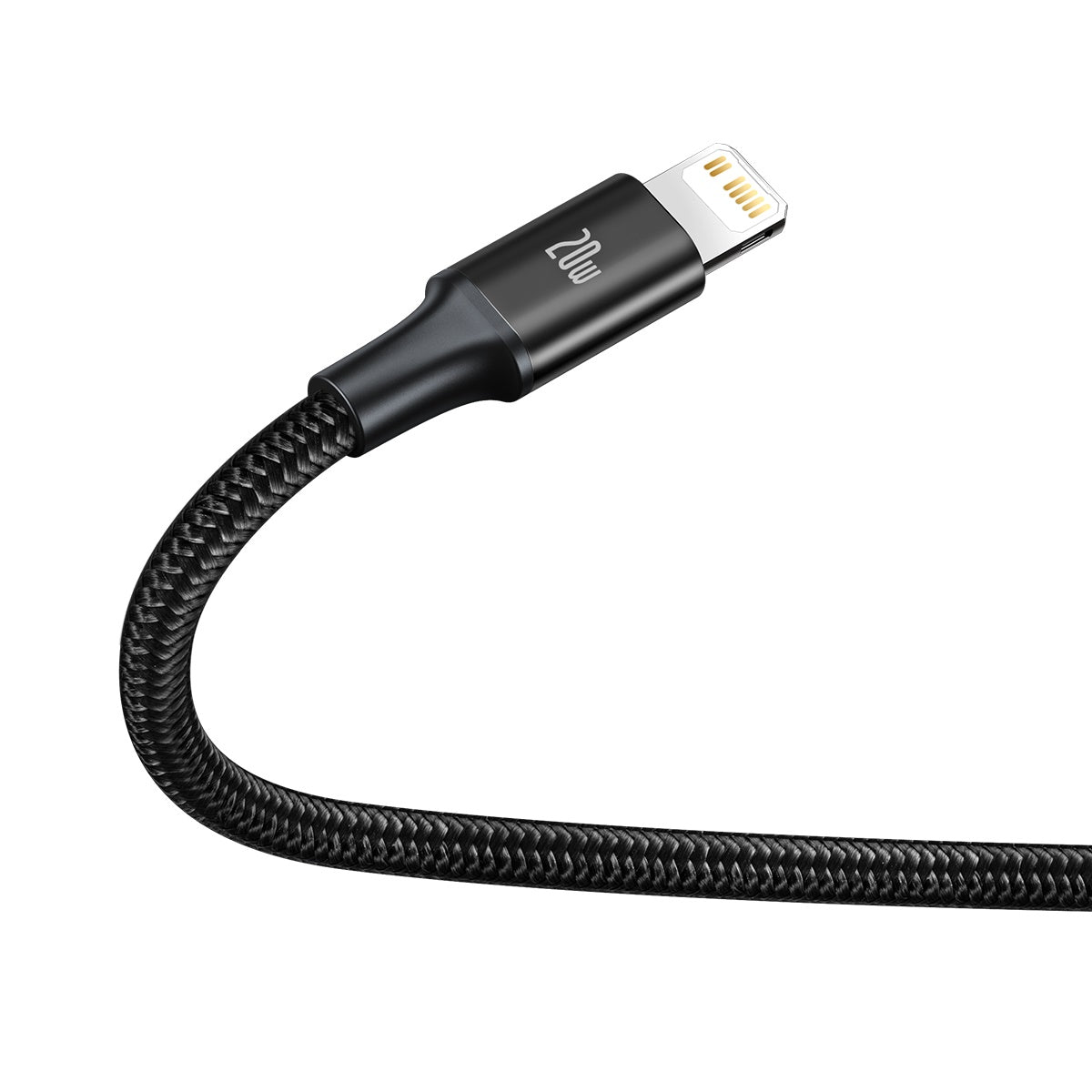Kabel Baseus Rapid 3v1 USB-C/microUSB, Lightning, USB-C 1,5m 20W černý