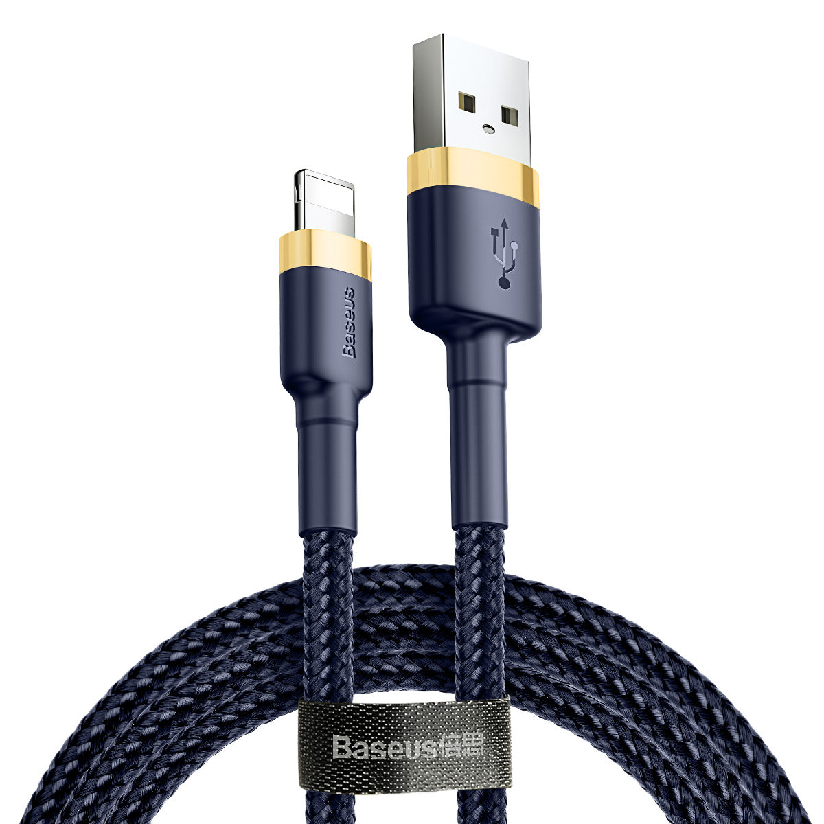 Kabel Baseus Cafule USB/Lightning 1m 2,4A zlato-modrý