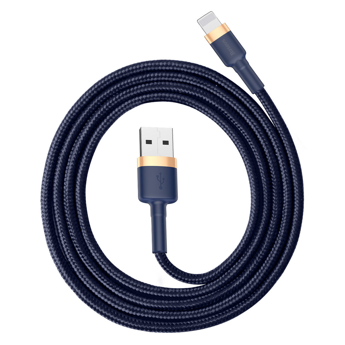 Kabel Baseus Cafule USB/Lightning 1m 2,4A zlato-modrý