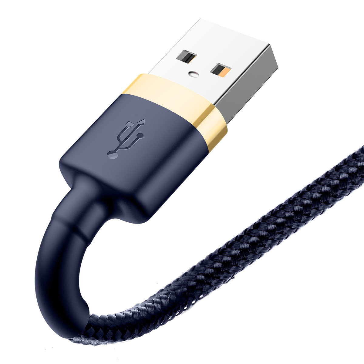 Kabel Baseus Cafule USB/Lightning 1m 2,4A zlato-modrý