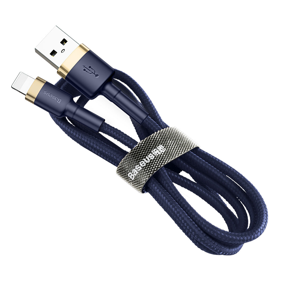 Kabel Baseus Cafule USB/Lightning 1m 2,4A zlato-modrý