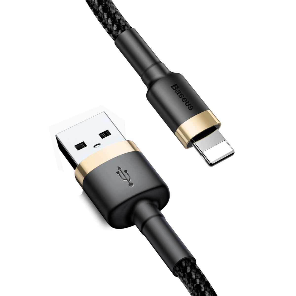 Kabel Baseus Cafule USB/Lightning 3m 2A černo-zlatý