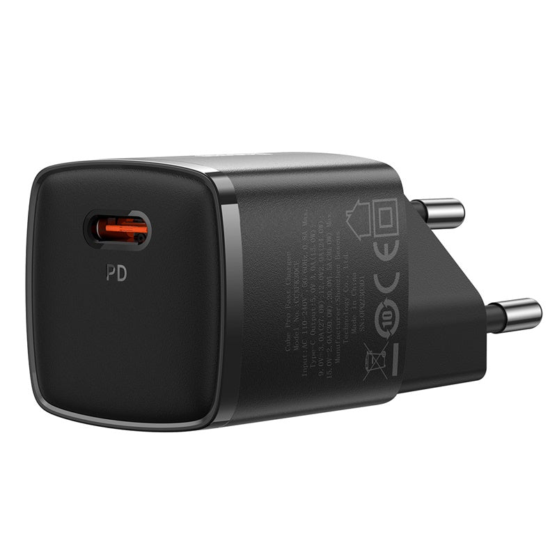 Nabíječka do sítě Baseus Cube Pro 30W, 1xUSB-C černá