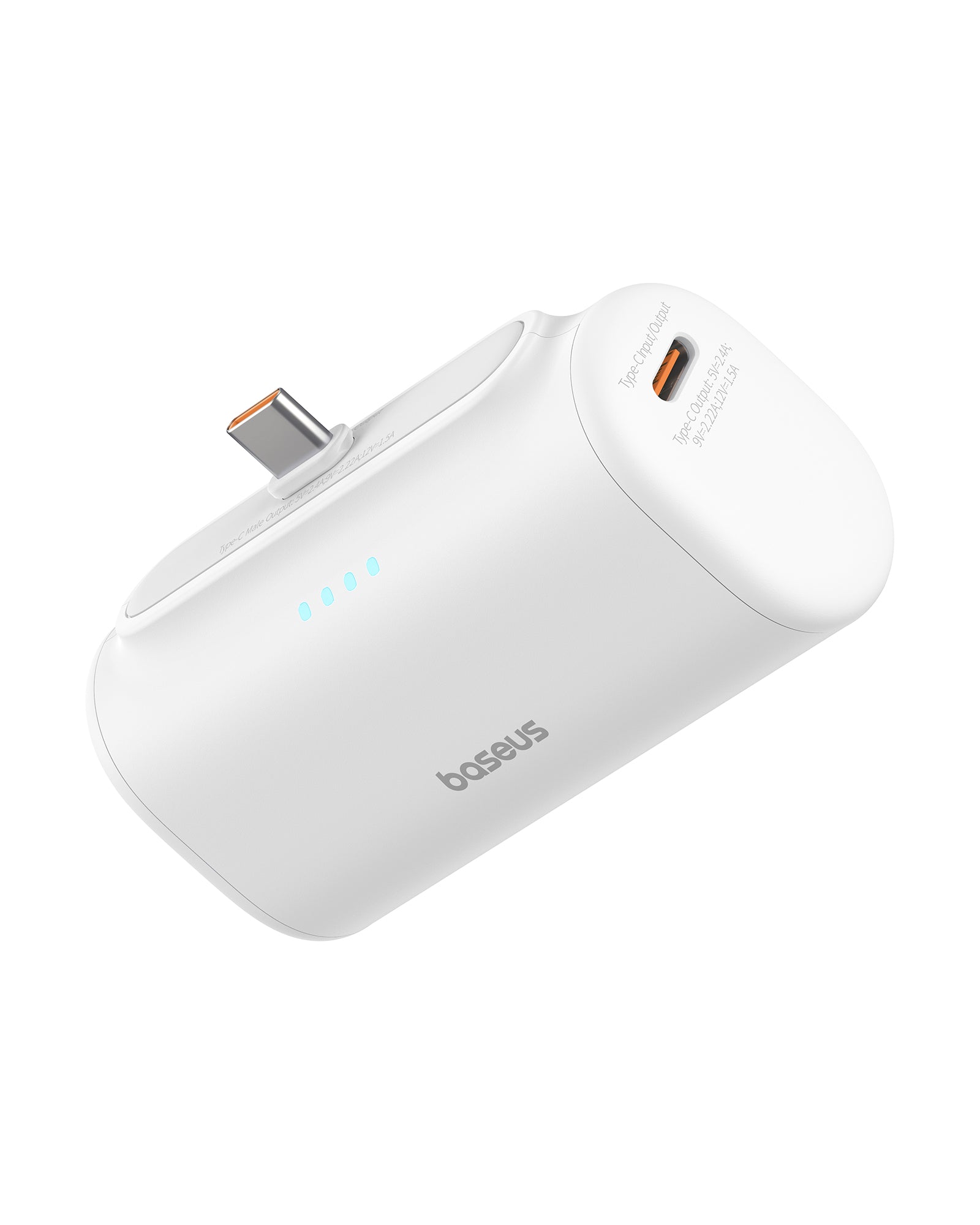 Powerbanka Baseus Compact 5000mAh, 20W, s konektorem USB-C bílá