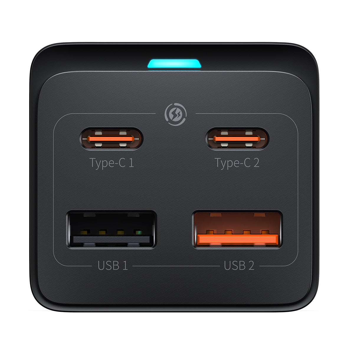 Nabíjecí stanice Baseus GaN3 Pro 65W 1xzásuvka, 2xUSB-C, 2xUSB černá