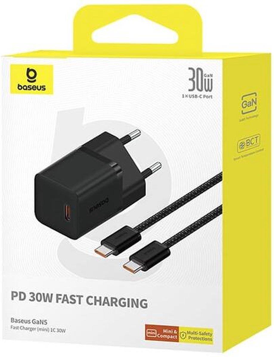 Nabíječka do sítě Baseus GaN5 30W - balení