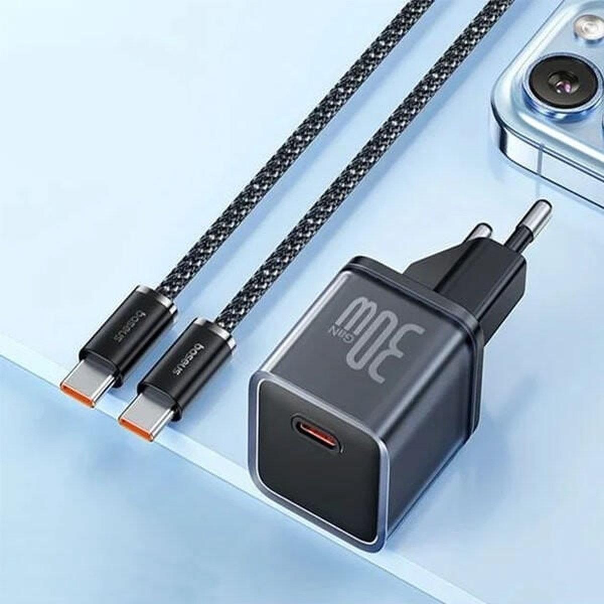 Nabíječka do sítě Baseus GaN5 30W lifestyle