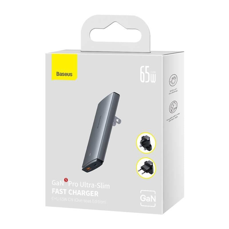 Nabíječka do sítě Baseus GaN5 Pro Ultra Slim - balení