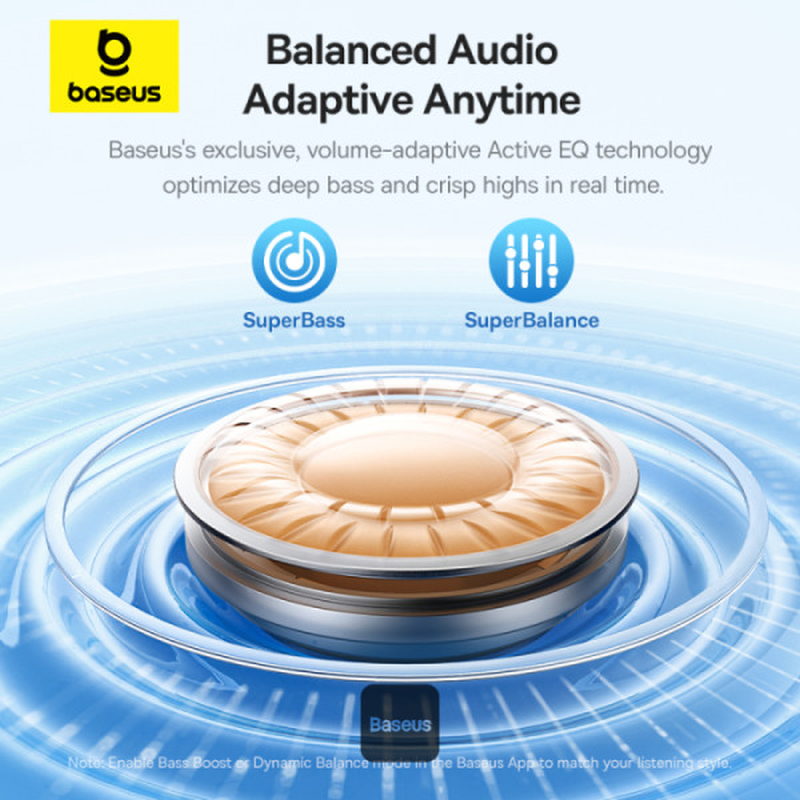 Baseus Bass BP1 Pro - Balanced Audio Adaptive Anytime
