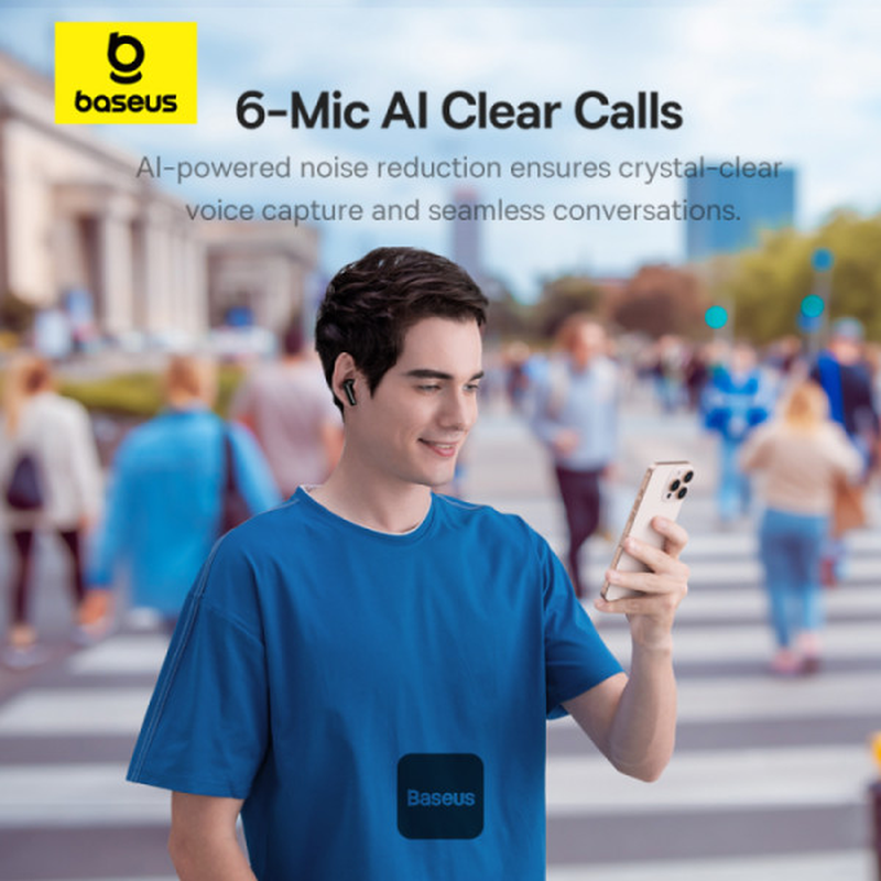 Baseus Bass BP1 Pro - 6-Mic AI Clear Calls lifestyle
