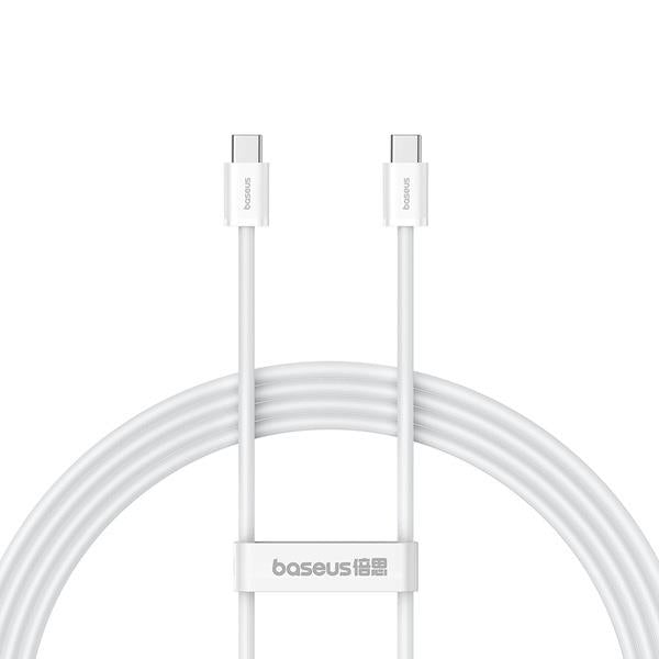Kabel Baseus Superior 2 USB-C/USB-C 2m 30W bílý